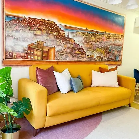 Alfama Cruise Terminal - 1 Bed Near The Tagus River With A/c! Daire Lisboa